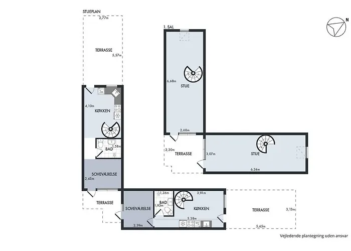 Appartement In The First Row To The Water